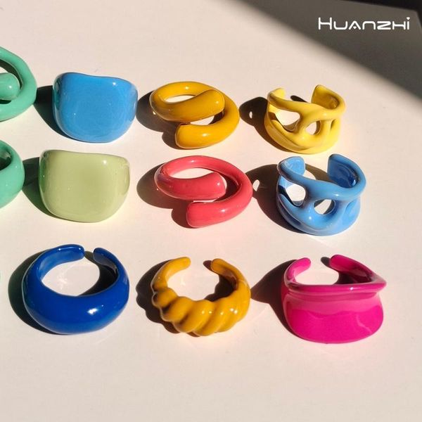 cluster rings huanzhi 2021 colorful dripping oil twisted water droplets open geometric irregular for women girls travel jewelry, Golden;silver
cluster rings huanzhi 2021 colorful dripping oil twisted water droplets open geometric irregular for women girls travel jewelry, Golden;silver
