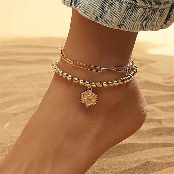 link, chain women letter a pendant bracelet&bangle girls gold color metal alloy beach anklet fashion jewelry accessories party gift, Black
link, chain women letter a pendant bracelet&bangle girls gold color metal alloy beach anklet fashion jewelry accessories party gift, Black