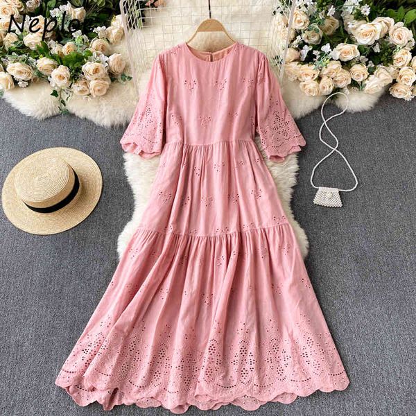 neploe dresses for women o neck pullover short sleeve dress high waist hip a line vestidos elegant hollow out design lace robe 210422, Black;gray
neploe dresses for women o neck pullover short sleeve dress high waist hip a line vestidos elegant hollow out design lace robe 210422, Black;gray