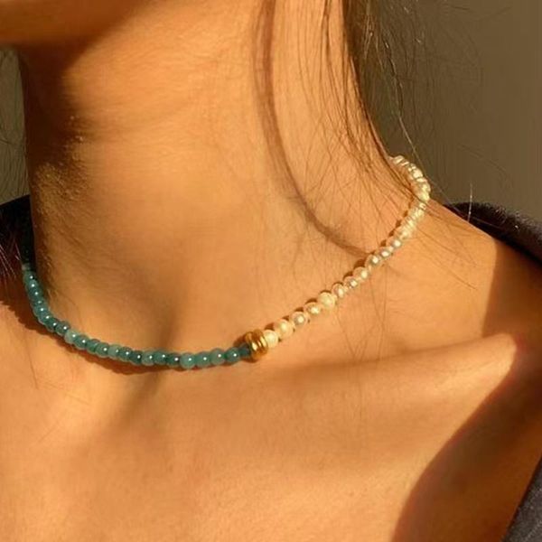 chokers french retro fashion jewelry lady choker natural sapphire blue stone pearl trend noble and exquisite accessories gift, Golden;silver
chokers french retro fashion jewelry lady choker natural sapphire blue stone pearl trend noble and exquisite accessories gift, Golden;silver