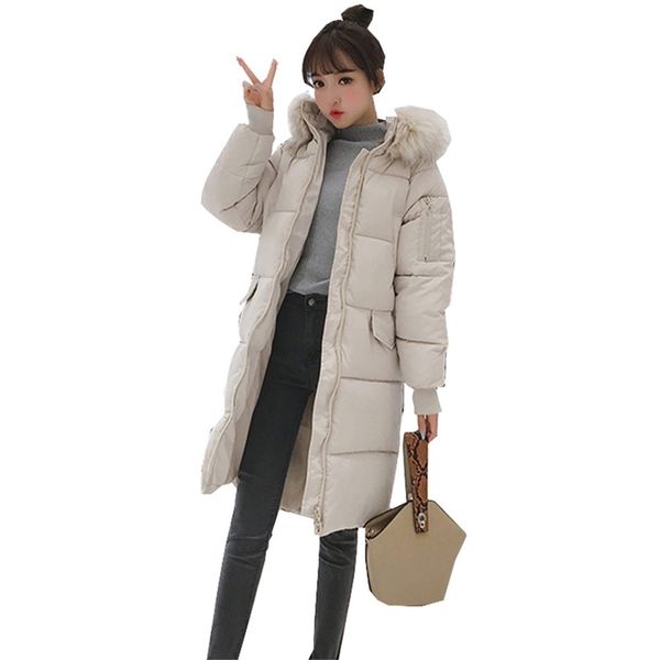 autumn winter loose women parka outwear coat jacket long sleeve knee length medium length thick warm fashion cotton 210816, Black
autumn winter loose women parka outwear coat jacket long sleeve knee length medium length thick warm fashion cotton 210816, Black
