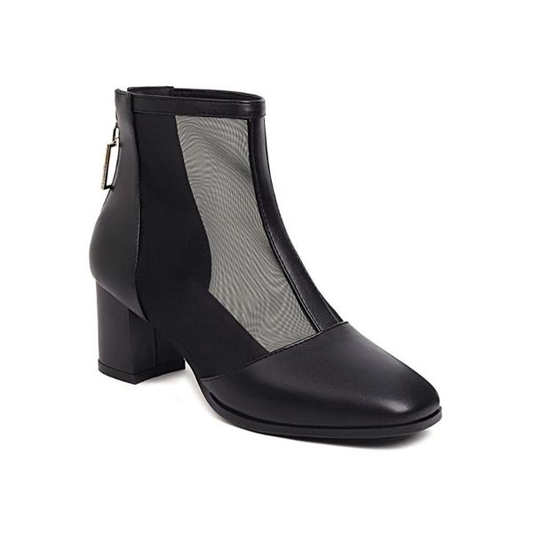 dress shoes in the early spring of thick heels and high are 33-43 size zipper square head breathable low barrel, Black
dress shoes in the early spring of thick heels and high are 33-43 size zipper square head breathable low barrel, Black