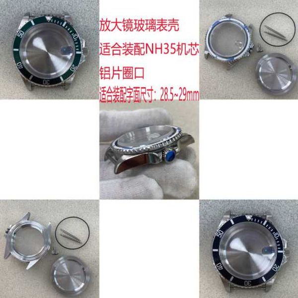 repair tools & kits 1pc 40mm steel watch case with sapphire crystal for nh35/4r36/7s movement
repair tools & kits 1pc 40mm steel watch case with sapphire crystal for nh35/4r36/7s movement