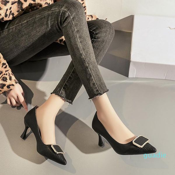 fashion-dress shoes spring shallow ladies single drop metal buckle high heels woman pointed toe stiletto women pumps, Black
fashion-dress shoes spring shallow ladies single drop metal buckle high heels woman pointed toe stiletto women pumps, Black