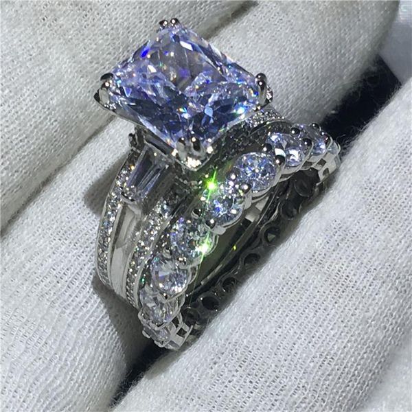 fashion eiffel tower jewelry 925 sterling silver ring set 8ct 5a cz sona stone engagement wedding band rings for women bridal cluster, Golden;silver
fashion eiffel tower jewelry 925 sterling silver ring set 8ct 5a cz sona stone engagement wedding band rings for women bridal cluster, Golden;silver