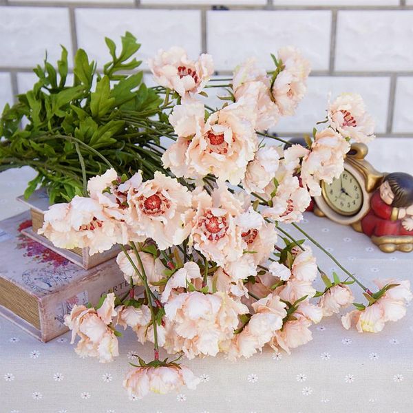 decorative flowers & wreaths 7pcs/lot diy european chrysanthemum artificial 3 heads daisy floral plant wedding flower arrangement home decor
decorative flowers & wreaths 7pcs/lot diy european chrysanthemum artificial 3 heads daisy floral plant wedding flower arrangement home decor