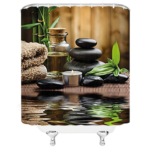tranquil waterside bamboo stone shower curtain bath mildew proof curtains for bathtub bathing cover large wide with hooks
tranquil waterside bamboo stone shower curtain bath mildew proof curtains for bathtub bathing cover large wide with hooks