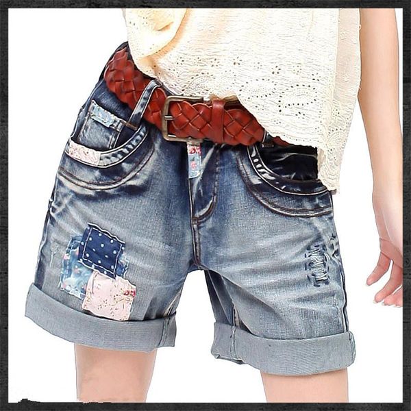 women's jeans 2021 spring 100% skinny retro patchwork wash cotton denim shorts with rolled edges, Blue
women's jeans 2021 spring 100% skinny retro patchwork wash cotton denim shorts with rolled edges, Blue