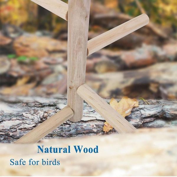 other bird supplies perch stand toy, natural wood parrot cage branch accessories for parakeets cockatiels conures macaws o1e3
other bird supplies perch stand toy, natural wood parrot cage branch accessories for parakeets cockatiels conures macaws o1e3