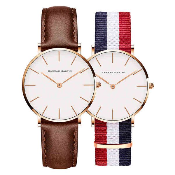nxy watch casual women es japan movement genuine leather nylon female brand luxury waterproof classic gift for girls 0127, Slivery;brown
nxy watch casual women es japan movement genuine leather nylon female brand luxury waterproof classic gift for girls 0127, Slivery;brown
