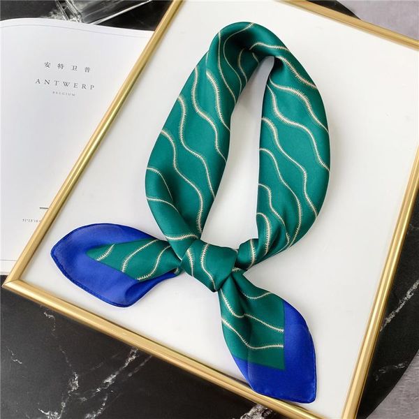 scarves 2021 fashion side square scarf lady foulard pashmina bandana shawl wrap wave print women's necks hair lent, Blue;gray
scarves 2021 fashion side square scarf lady foulard pashmina bandana shawl wrap wave print women's necks hair lent, Blue;gray