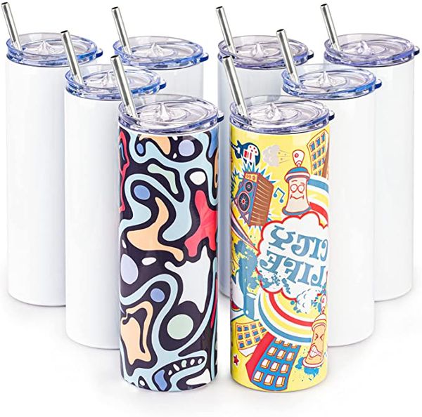 us stock 20oz straight sublimation blanks tumblers stainess steel double wall coffee tea mugs cups with straw lid
us stock 20oz straight sublimation blanks tumblers stainess steel double wall coffee tea mugs cups with straw lid