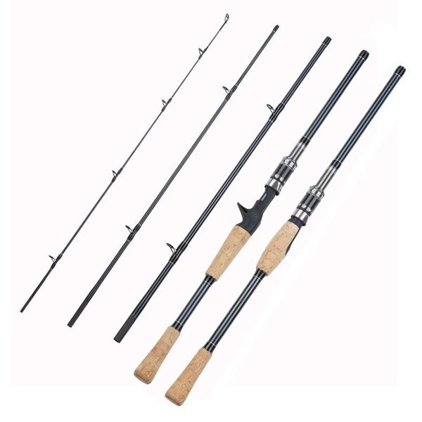 boat fishing rods 4 sections portable carbon lure rod spinning casting bass 2.1/2.4m m power bait weight 5-28/7-35g pole
boat fishing rods 4 sections portable carbon lure rod spinning casting bass 2.1/2.4m m power bait weight 5-28/7-35g pole
