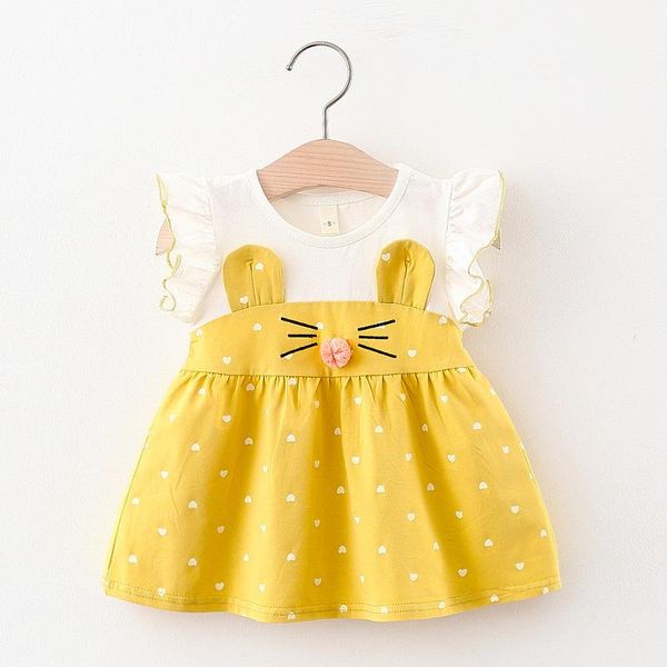 baby girl dress summer kids dresses cute love printing ears outfit infant toddler clothes for 6m 24m girl's, Red;yellow
baby girl dress summer kids dresses cute love printing ears outfit infant toddler clothes for 6m 24m girl's, Red;yellow