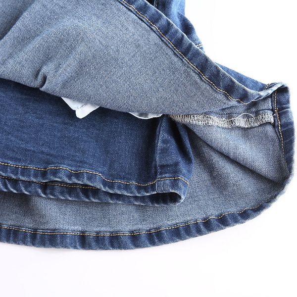 2021girl ruffled pleated stretch denim skirt woman new fashion summer vintage high waist slim short mini skirts, Black
2021girl ruffled pleated stretch denim skirt woman new fashion summer vintage high waist slim short mini skirts, Black