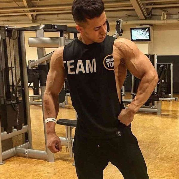 men' tank mens gyms fitness bodybuilding cotton stringer singlet vest clothes sleeveless shirts muscle male summer cool undershirt ql, White;black
men' tank mens gyms fitness bodybuilding cotton stringer singlet vest clothes sleeveless shirts muscle male summer cool undershirt ql, White;black