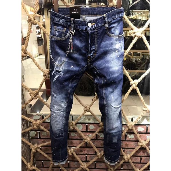 metal zipper skinny jeans men ripped knee streetwear casual slim fit biker hip hop destroy stretch denim pants motorcycle men's, Blue
metal zipper skinny jeans men ripped knee streetwear casual slim fit biker hip hop destroy stretch denim pants motorcycle men's, Blue