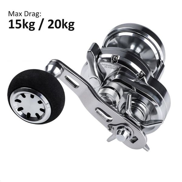 baitcasting reels big drag power 15/20kg slow jigging reel for fishing saltwater boat trolling aluminum drum
baitcasting reels big drag power 15/20kg slow jigging reel for fishing saltwater boat trolling aluminum drum