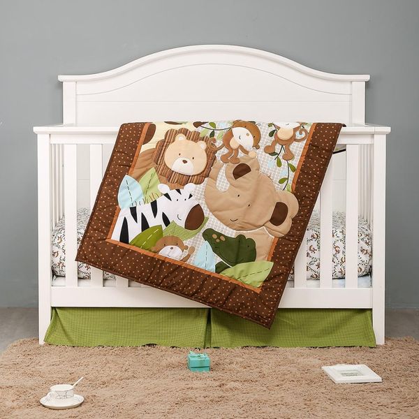 3PCS safari cotton Crib bedding set baby sheet cama infantil bed Baby Bedding SetsFitted Sheet Crib Quilt Dust Ruffle, Red
3PCS safari cotton Crib bedding set baby sheet cama infantil bed Baby Bedding SetsFitted Sheet Crib Quilt Dust Ruffle, Red