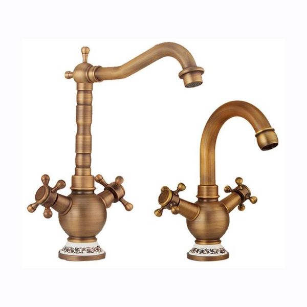 bathroom sink faucets bronze color brass material deck mounted cold & water of double handle lavatory faucet
bathroom sink faucets bronze color brass material deck mounted cold & water of double handle lavatory faucet