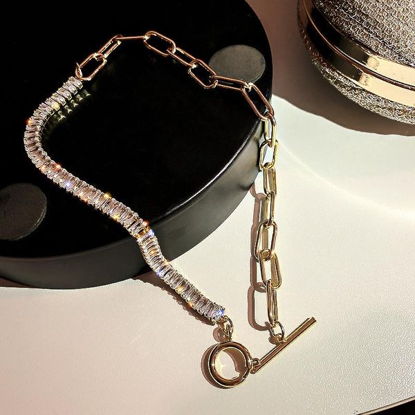 chokers creativity geometric crystal necklace for women r luxury jewelry neck chains inlaid zircon, Golden;silver
chokers creativity geometric crystal necklace for women r luxury jewelry neck chains inlaid zircon, Golden;silver