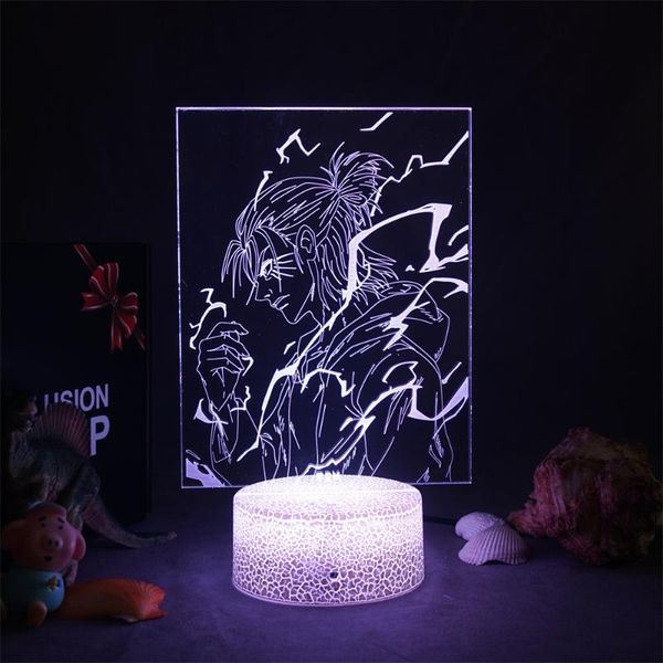 night lights anime attack on titan 3d lamp levi ackerman led panel gift for friend manga room decor usb light shingeki no kyojin
night lights anime attack on titan 3d lamp levi ackerman led panel gift for friend manga room decor usb light shingeki no kyojin