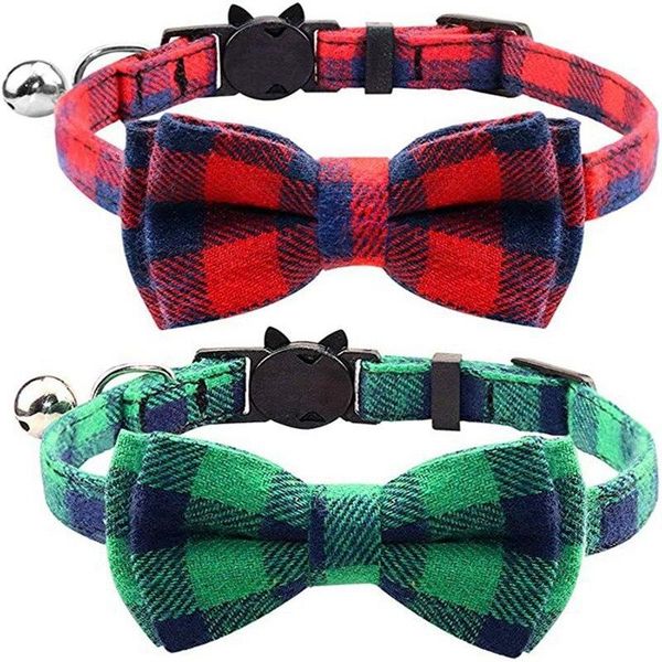 cat collars & leads 2021 collar breakaway with bell and cute bow tie wave point grid printing for cats kitten puppy
cat collars & leads 2021 collar breakaway with bell and cute bow tie wave point grid printing for cats kitten puppy