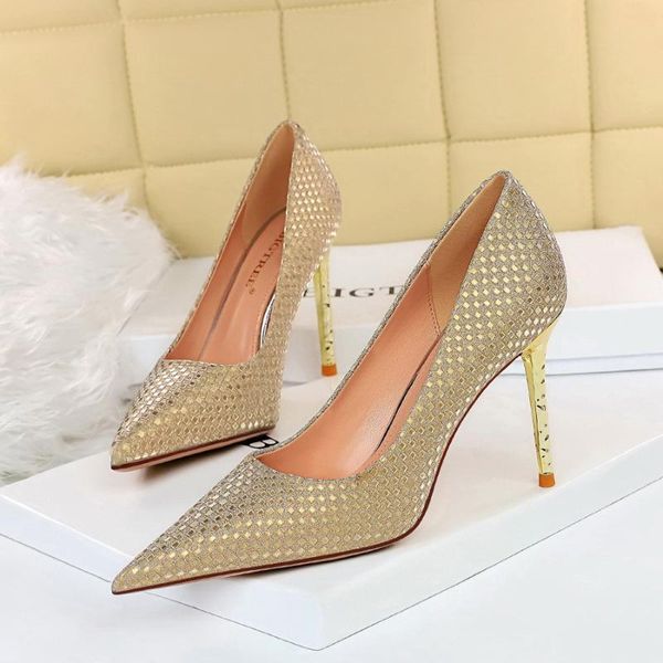 dress shoes star women's elegant ladies shining silver pumps pointed toe high heels wedding party woman gold shallow spring work, Black
dress shoes star women's elegant ladies shining silver pumps pointed toe high heels wedding party woman gold shallow spring work, Black