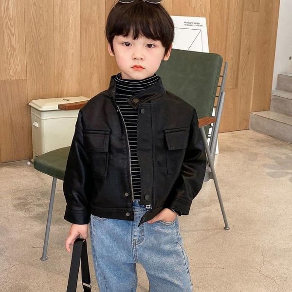 baby leather jacket spring and autumn children's girls 2021 p4345 jackets, Blue;gray
baby leather jacket spring and autumn children's girls 2021 p4345 jackets, Blue;gray