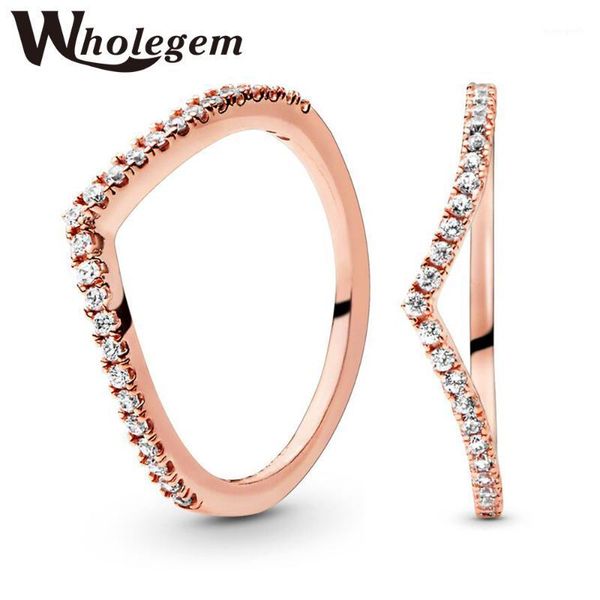 wedding rings wholegem romantic wish bone engagement sparkling zircon rose gold women fashion jewelry girlfriend gifts1, Slivery;golden
wedding rings wholegem romantic wish bone engagement sparkling zircon rose gold women fashion jewelry girlfriend gifts1, Slivery;golden