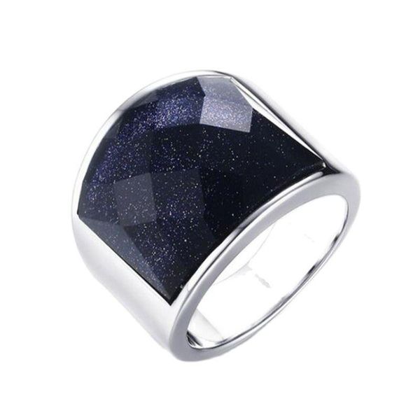 cluster rings 19mm men stainless steel blue sandstone ring for party punk cool style, Golden;silver
cluster rings 19mm men stainless steel blue sandstone ring for party punk cool style, Golden;silver
