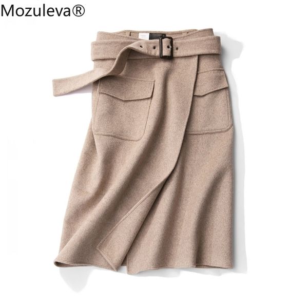 handmade double-sided wool woolen autumn women's dress knee-length skirt 210416, Black
handmade double-sided wool woolen autumn women's dress knee-length skirt 210416, Black