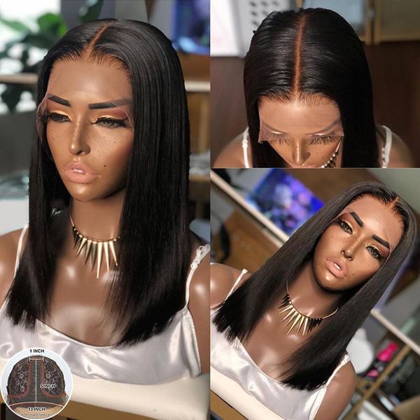 lace wigs deep part front human hair short bob t wig pre plucked brazilian remy 180%, Black;brown
lace wigs deep part front human hair short bob t wig pre plucked brazilian remy 180%, Black;brown