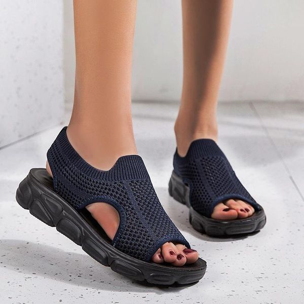 mesh beach shoes woman flats summer sandals for women 2021 platform heels gladiator large size sandles, Black
mesh beach shoes woman flats summer sandals for women 2021 platform heels gladiator large size sandles, Black
