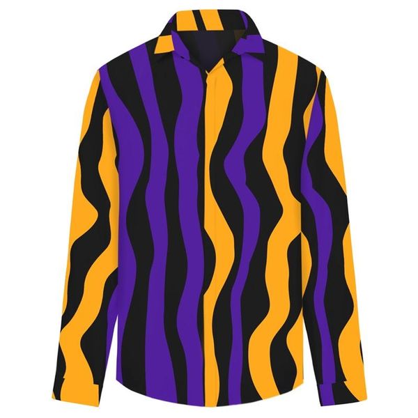 turn-down collar shirts men harajuku summer long-sleeved 3d for casual polyester cardigan male eu size stripe men's, White;black
turn-down collar shirts men harajuku summer long-sleeved 3d for casual polyester cardigan male eu size stripe men's, White;black