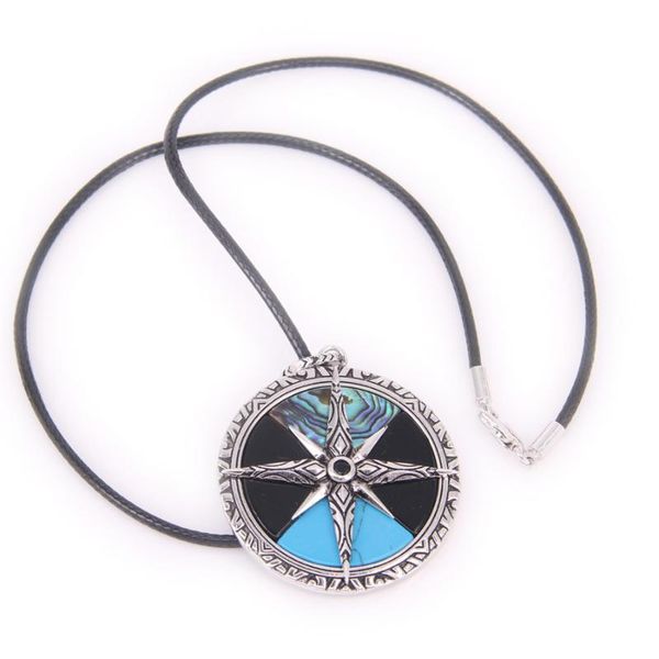 pendant necklaces style "compass large" faux leather necklace, necklace bijoux jewelry gift for women -n57, Silver
pendant necklaces style "compass large" faux leather necklace, necklace bijoux jewelry gift for women -n57, Silver