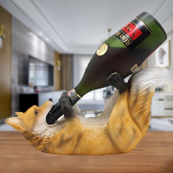 tablewine racks wolf holder shelf resin practical sculpture rack stand home decoration interior crafts christmas gift
tablewine racks wolf holder shelf resin practical sculpture rack stand home decoration interior crafts christmas gift