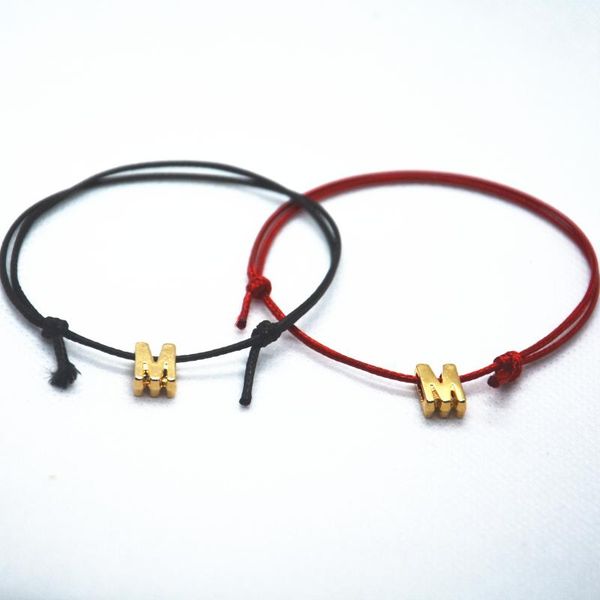 charm bracelets simple red lucky rope bracelet gold color 26 letter adjustable for women children handmade jewelry bangles pulseras, Golden;silver
charm bracelets simple red lucky rope bracelet gold color 26 letter adjustable for women children handmade jewelry bangles pulseras, Golden;silver