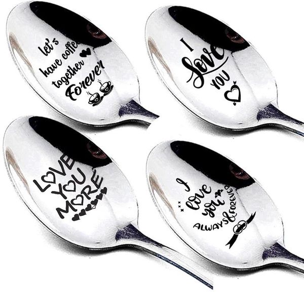 spoons 4pcs valentines day gift anniversary for boyfriend girlfriend stainless steel spoon good morning present
spoons 4pcs valentines day gift anniversary for boyfriend girlfriend stainless steel spoon good morning present