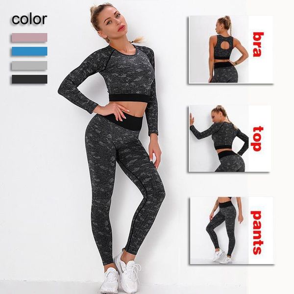 yoga outfit set women seamless suit 2 piece camouflage jacquard push-up bra pants gym workout running fitness sportwear sport
yoga outfit set women seamless suit 2 piece camouflage jacquard push-up bra pants gym workout running fitness sportwear sport