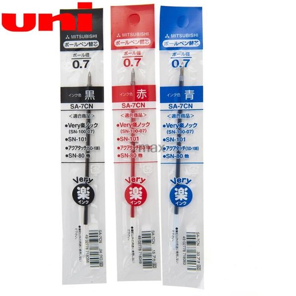 pcs/lot mitsubishi uni sa-7cn 0.7 mm ballpoint pen refills 3 color ink writing supplies office & school pens, Blue;orange
pcs/lot mitsubishi uni sa-7cn 0.7 mm ballpoint pen refills 3 color ink writing supplies office & school pens, Blue;orange