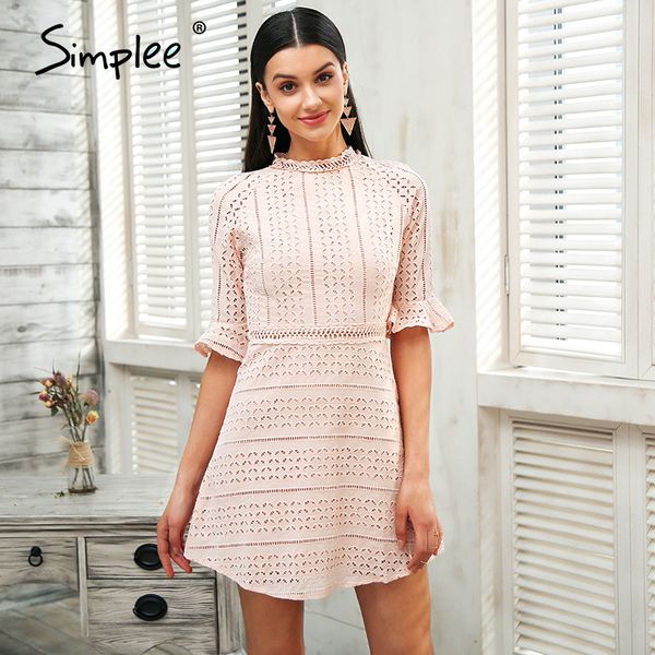 elegant hollow out lace women half sleeve summer style midi white spring short casual dress vestidos 210414, Black;gray
elegant hollow out lace women half sleeve summer style midi white spring short casual dress vestidos 210414, Black;gray