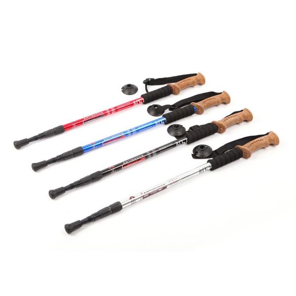 trekking poles aluminum alloy adjustable hiking walking stick pole alpenstock 3 section anti- anti-skid canes
trekking poles aluminum alloy adjustable hiking walking stick pole alpenstock 3 section anti- anti-skid canes