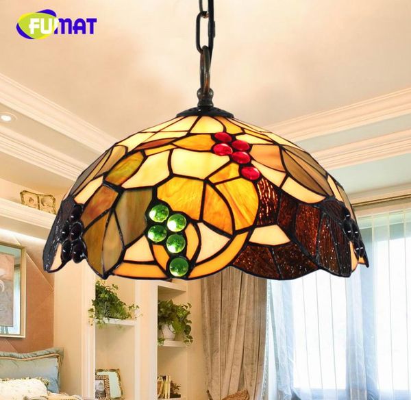 american pastoral creative retro tiffany style stained glass living room bedroom bedside el restaurant grape art shade pendant lamps
american pastoral creative retro tiffany style stained glass living room bedroom bedside el restaurant grape art shade pendant lamps