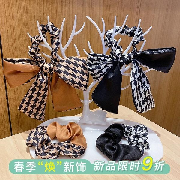 thousand bird grid bowknot large intestine hair circle ribbon female tie scarf rope headband children's fashion accessories, Slivery;white
thousand bird grid bowknot large intestine hair circle ribbon female tie scarf rope headband children's fashion accessories, Slivery;white