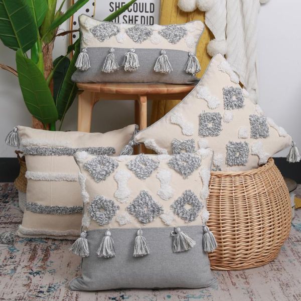 cushion/decorative pillow morocco tufted cushion cover with tassels 45x45cm decorative geometric pillowcase for sofa seat car bed decor
cushion/decorative pillow morocco tufted cushion cover with tassels 45x45cm decorative geometric pillowcase for sofa seat car bed decor