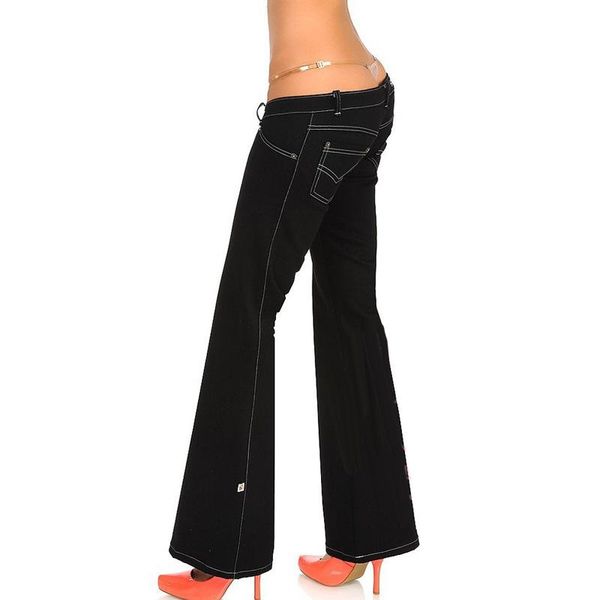 women's pants & capris women low waist bell bottoms trousers ladies slim retro wide leg denim flare stretch bootcut jeans rise custom, Black;white
women's pants & capris women low waist bell bottoms trousers ladies slim retro wide leg denim flare stretch bootcut jeans rise custom, Black;white