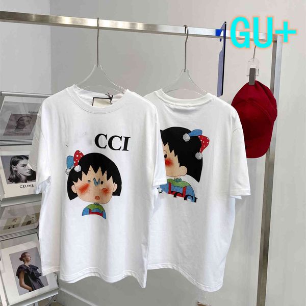 design clothing + chao 21 summer new round neck cartoon ball print pattern loose pullover short sleeve t-shirt women, White
design clothing + chao 21 summer new round neck cartoon ball print pattern loose pullover short sleeve t-shirt women, White