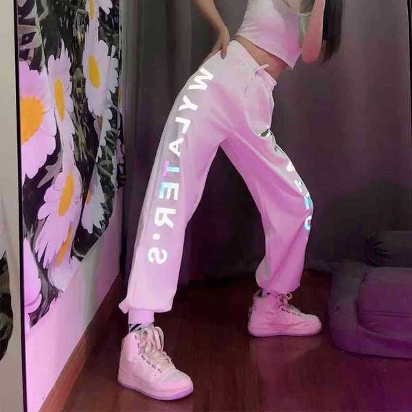 women's pants & capris techwear reflective sweatpants women harajuku jogging sports baggy street style oversize joggers trousers s, Black;white
women's pants & capris techwear reflective sweatpants women harajuku jogging sports baggy street style oversize joggers trousers s, Black;white