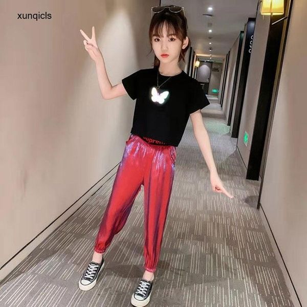 summer girls clothing set children sports suits kids short sleeve t-shirt +pants 2pc girl outwear casual clothes sets, White
summer girls clothing set children sports suits kids short sleeve t-shirt +pants 2pc girl outwear casual clothes sets, White